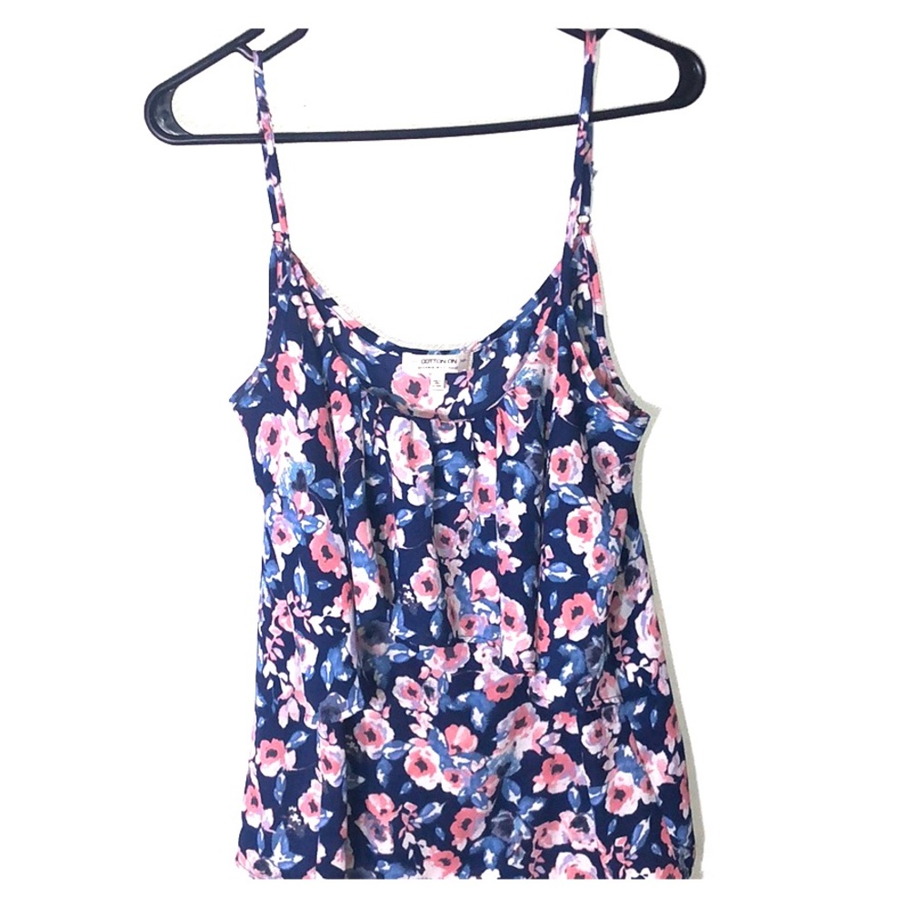 Flower patterned blouse
